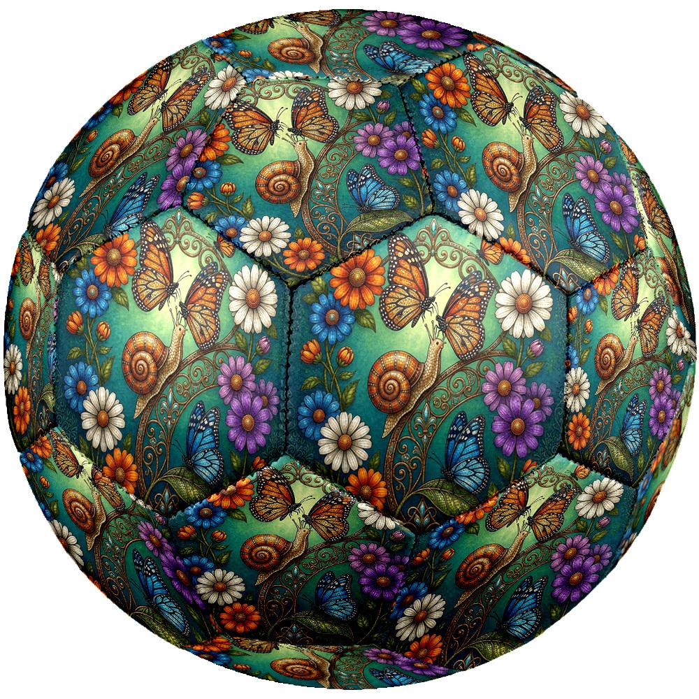 1pc Garden Whimsy Durable Size 5 Soccer Ball Professional Match Training Football Indoor &Outdoor Sports Ball P60112