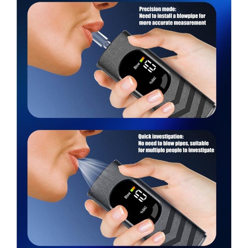 Breathalyzer With Advanced Sensors Quick Detection For Testing High Accuracy Tester
