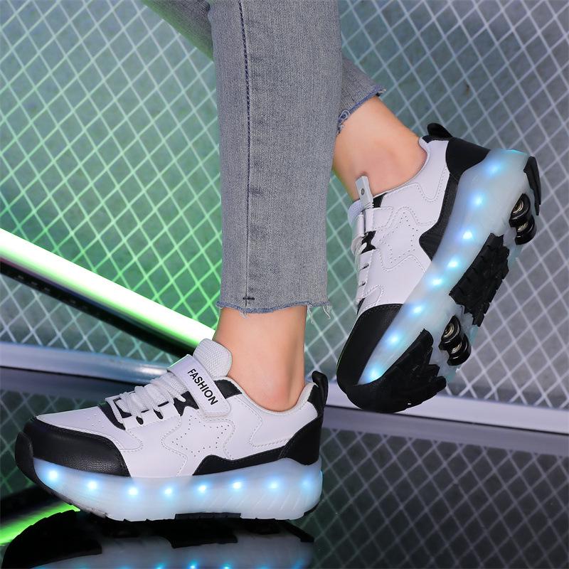 Rechargeable LED Roller Shoes & Skates for Kids and Adults
