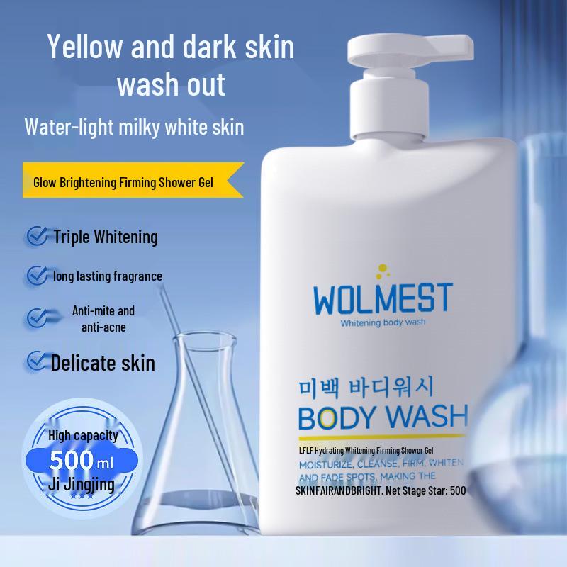 Korea LFLF Hydro-Brightening Firming Shower Gel with Soothing, Long-Lasting Fragrance for Smooth Skin.