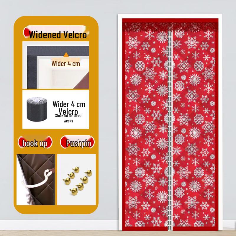 Xinjingzhou Winter Thermal Oxford Cloth Door Curtain