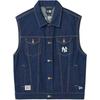 SS25 Casual Loose Letter Denim Vest Unisex Vest 14729304