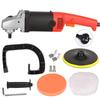 1400W Portable Multifunctional Electric Polisher Handheld Waxing Machine Household Car Flat Polishing Power Tool