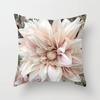 Rose Flowers Polyester Cushion Cover  Nordic Style Home Decoration Throw Pillow For Sofa Bed Car Pillow Case