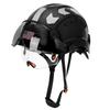 Construction Safety Helmet with Visor Built In Goggles Reflective Stickers ABS Hard Hat ANSI Industrial Work CE Engineer Cap