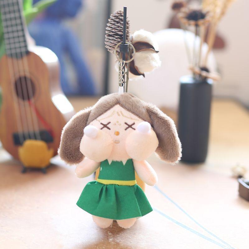 Crybaby Plush Toy Keychain With Ultra Soft Short Pile For Kids And Collectors