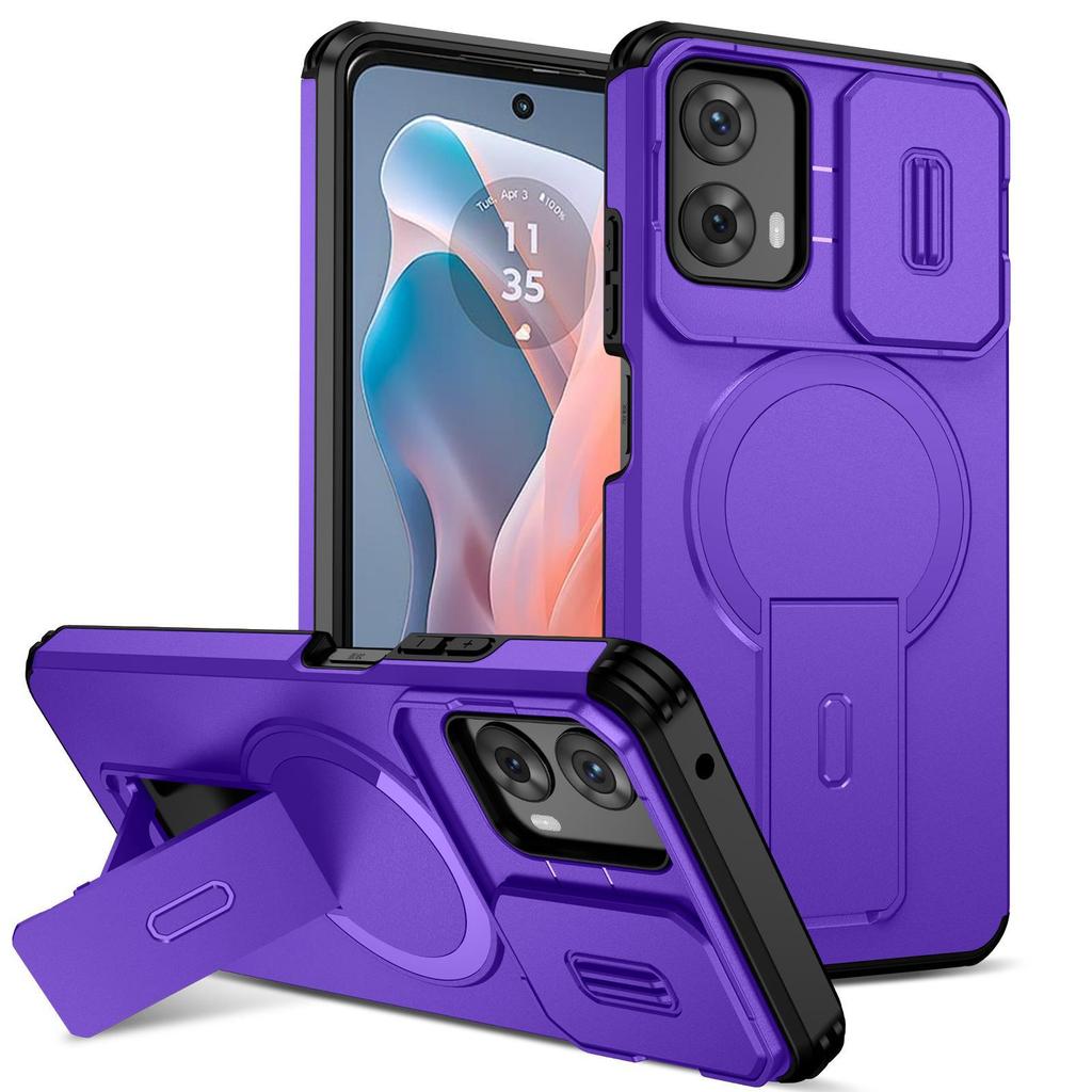 Applicable to MOTO Edge 5G 2026 Takeoff Magnetic Mobile Phone Case Motorola G 5G 2026 Bracket Case