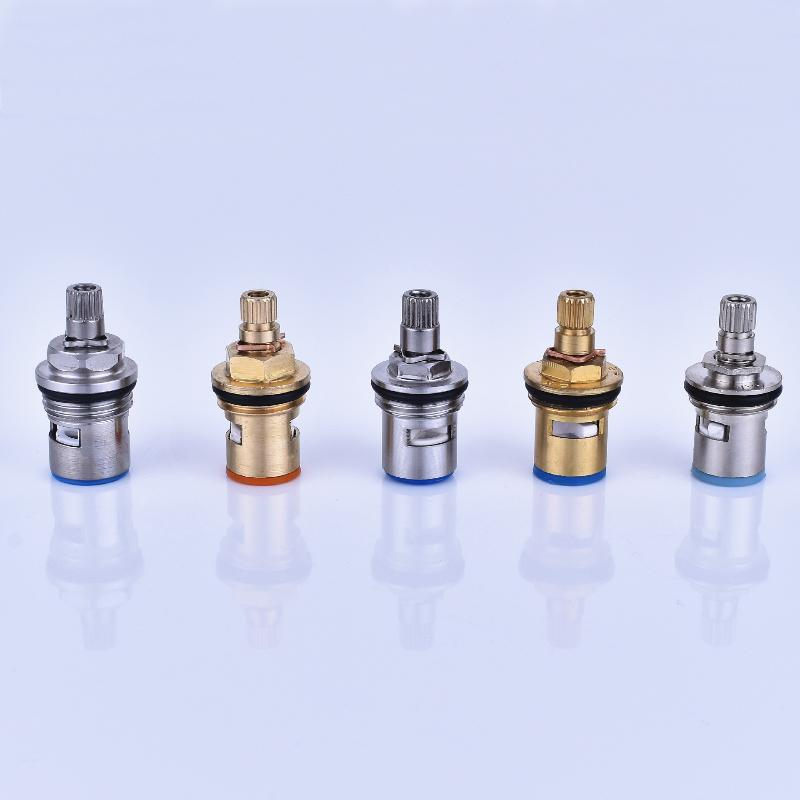 Universal Replacement Brass Ceramic Disc Stem Cartridge Inner Faucet Valve Tap Valves For Kitchen And Bathroom