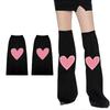 Womens Flared Long Leg Socks Subcultures Leg Warmers Harajuku Punk Boot Socks Fashion Baggy Cuffs Ankle Heap Socks