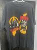 Aerosmith × Kiss × Vintage Kiss Aerosmith Tour Black Unisex Shirt Unisex T-Shirt Graphic Tee