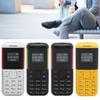 Small Mobile Phone Bluetooth Sound Player 0.66in Screen Long Standby Mini 2G Phone Multifunctional  for Travel for Kids