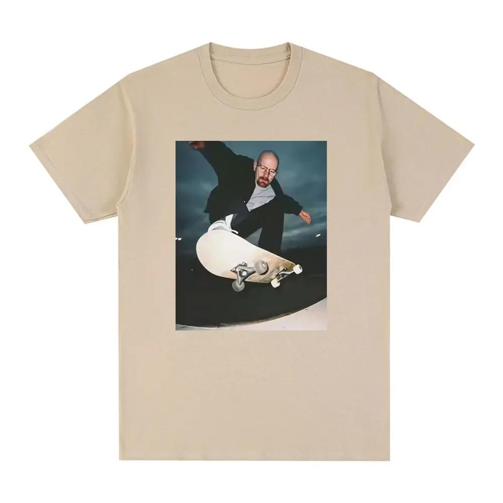 25 Y2k Heisenberg T-shirts Man Walter White 90s Skate T-Shirt Men Women Graphic Print T Shirt Casual Tee Shirt Tops