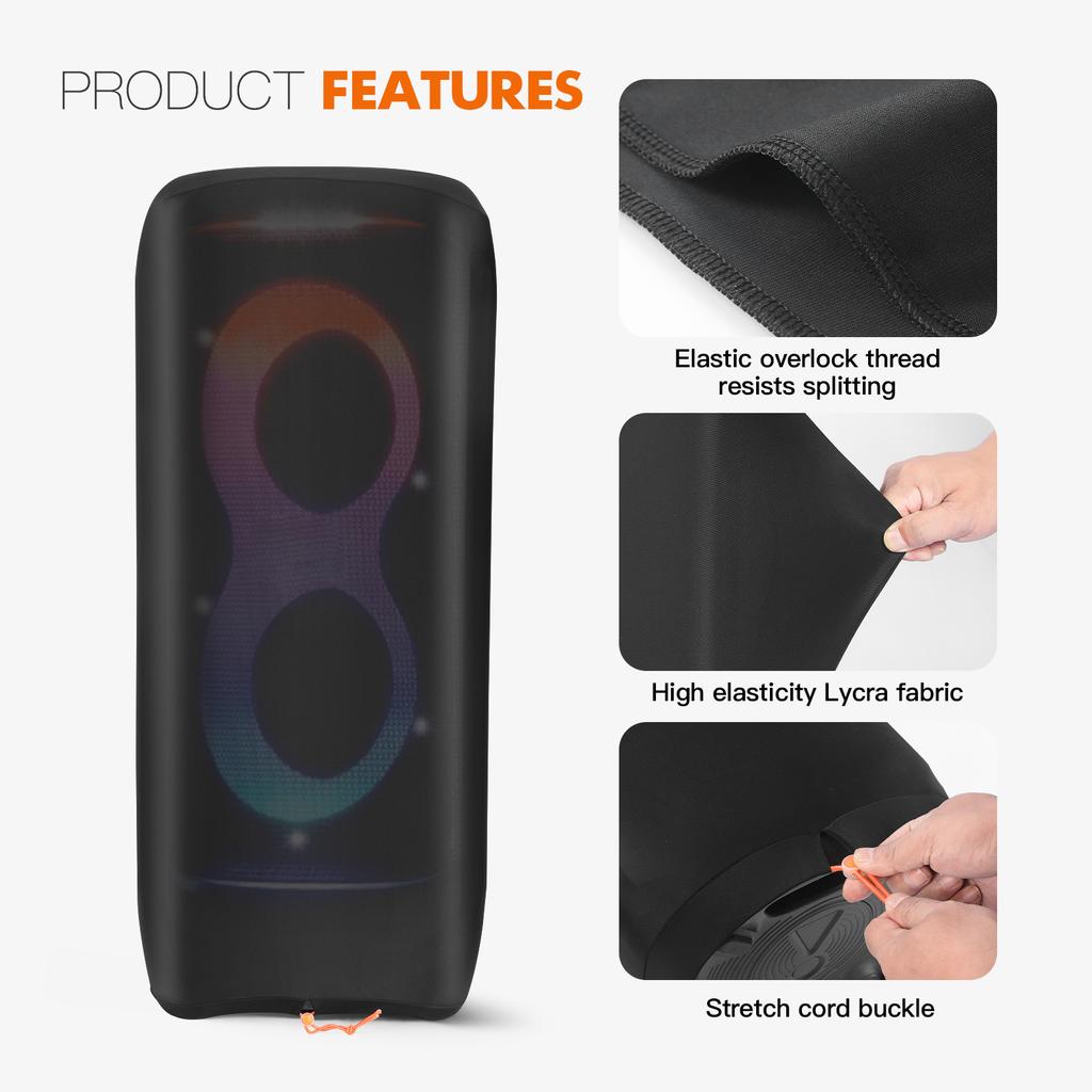 Speaker Cover Dustproof Sleeve Protector Portable Party Speaker Dust Case Cover Compatible for JBL Partybox Ultimates