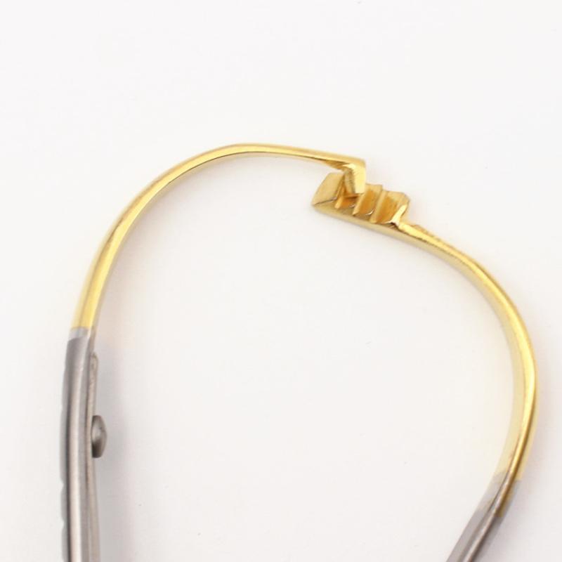 Stainless Steel Dental Needle Holder Tweezers Orthodontic Instrument Mathieu Needle Holder Dentistry Tools