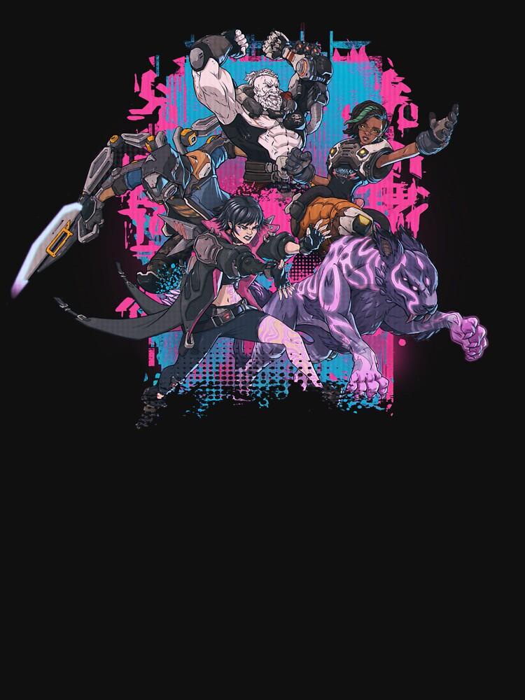 Borderlands 4 Glitch Vault Hunters Classic T-Shirt
