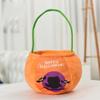 Gifts Pouch Halloween Candy Bag Cloth Stuffed Cotton Tote Bags Funny Pumpkin Candy Bucket  Gift