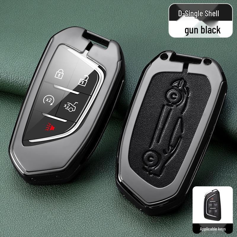 Cadillac XT5, CT5, XT4, XT6, CT6, XTS, ATSL, CT4 Premium Metal Key Cover