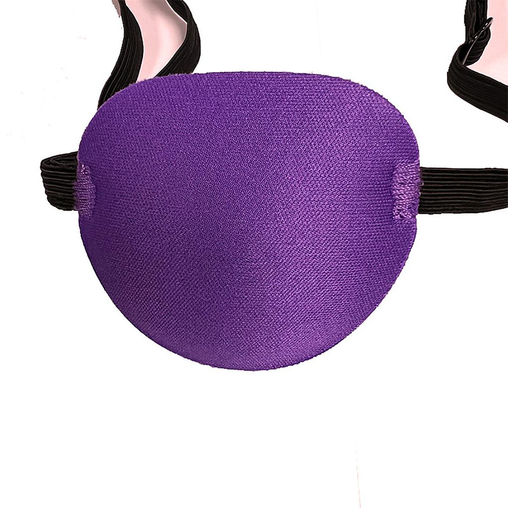 Pirátská oční páska Unisex Černá Jednooká páska na oko Eyepatch Jedno oko Omyvatelná Nastavitelná Konkávní oční páska Dětský pirátský cosplay kostým