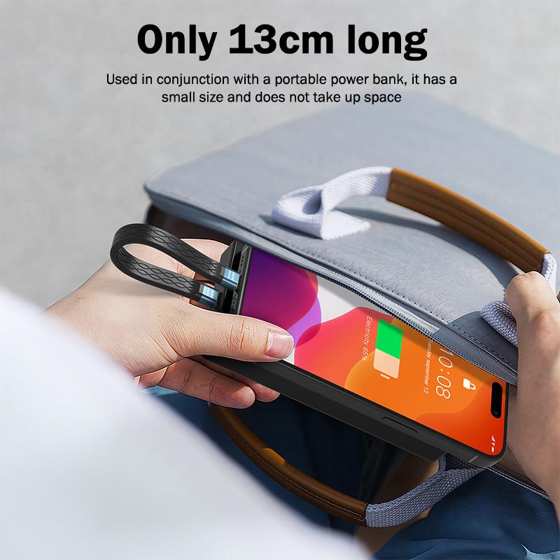 Multifunctional Pd240W Usb 4 40Gbps Fpc Data Cable Type-C Cable Portable Keychain For Phone Tv Laptop Tablet Video Transmission