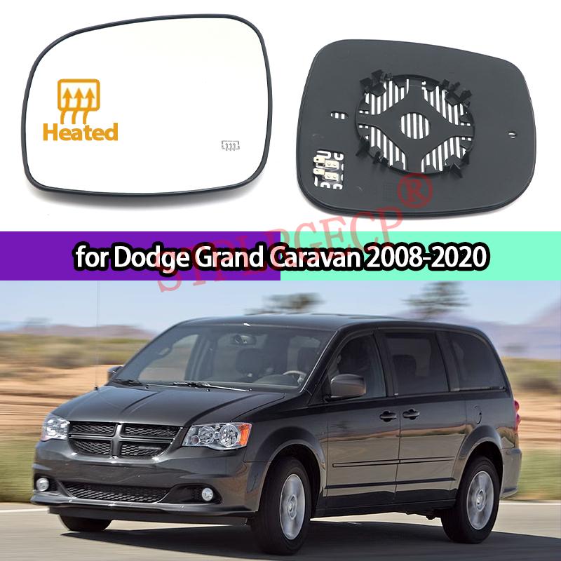 1 PC Door Wing Mirror Glass Heated Left Right Side Car-styling Rearview Mirror Heating for Dodge Grand Caravan 2008-
