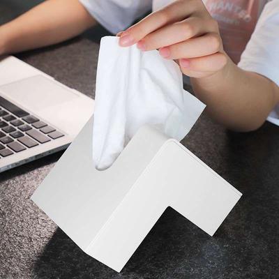 Nordic Minimalist Creative  Office Tissue Box Home Living Room Double-sided Paper Tray Napkin Case