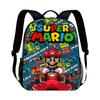 Νέο Σακίδιο Νηπιαγωγείου Super Mario Παιδικό με Εκτύπωση Mario Καθημερινό Casual Σακίδιο για Αγόρια Κορίτσια