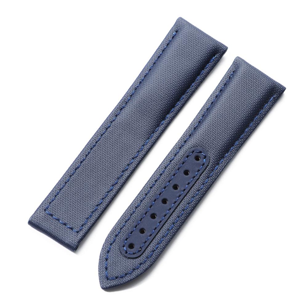 

20mm 22mm Canvas Sailcloth Watchband for Omega Nylon Strap Sport Waterproof Bracelet for Men Women Business Watch Accessories 20mm