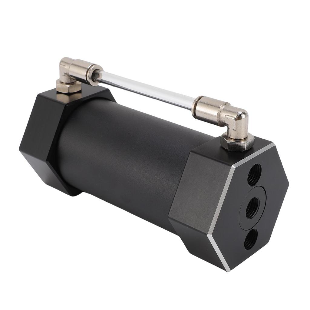 BL LBX G4 Computer Water Tank Reservoir Aluminum Alloy with External Observation Window G1 4 Thread 100ml Capacity 360