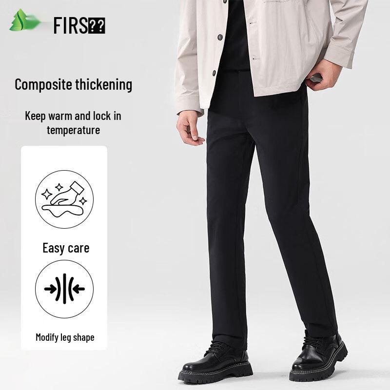 

FIRS Men s Thickened Casual Dress Pants 33