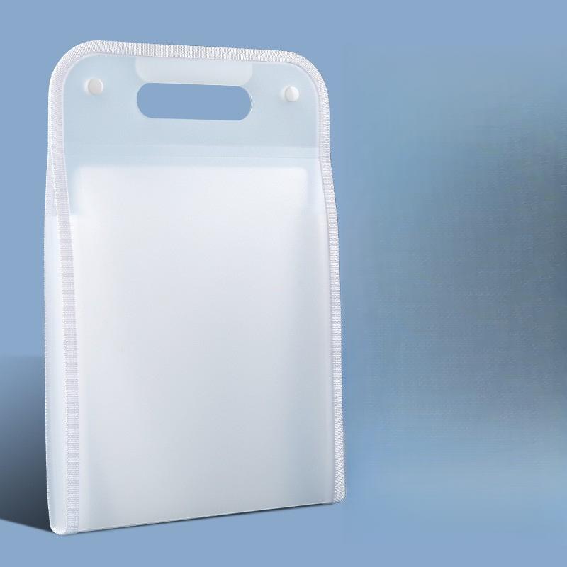 13-Pocket A4 Vertical File Folder Organizer with Binder - Heavy-Duty Expandable Folder, Pockets & Dividers Suitable