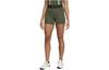 Sportshorts Damen Grün Moderate Gestrickte Shorts CZ9831-325