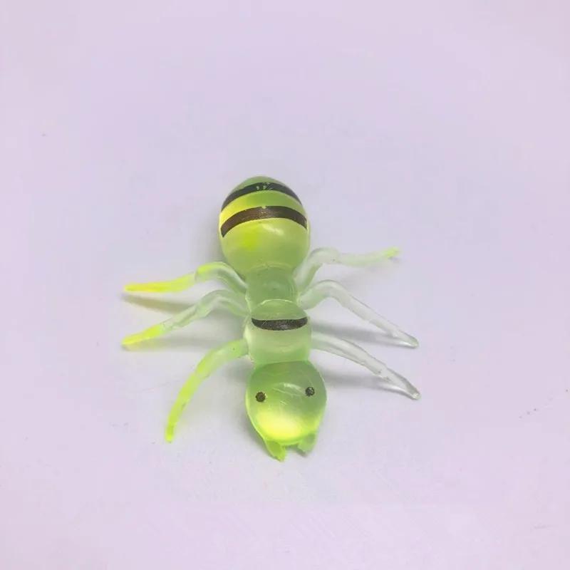 

10Pcs Creative April Fools Scary Spoof Interaction Toys Novelty Halloween Fake Large Ant Plaything Playful Lifelike Prank Insect Model