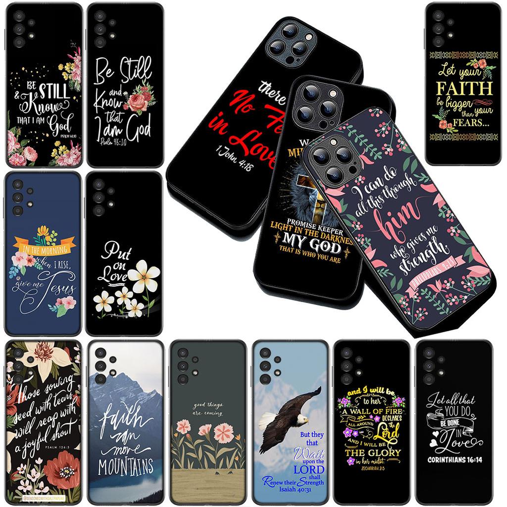 Casing for Xiaomi Poco C75 C65 C85 X7 X6 M8 F7 F8 Ultra F6 Pro Phone Cover Protective Case Bible Verse Christian Jehovah God