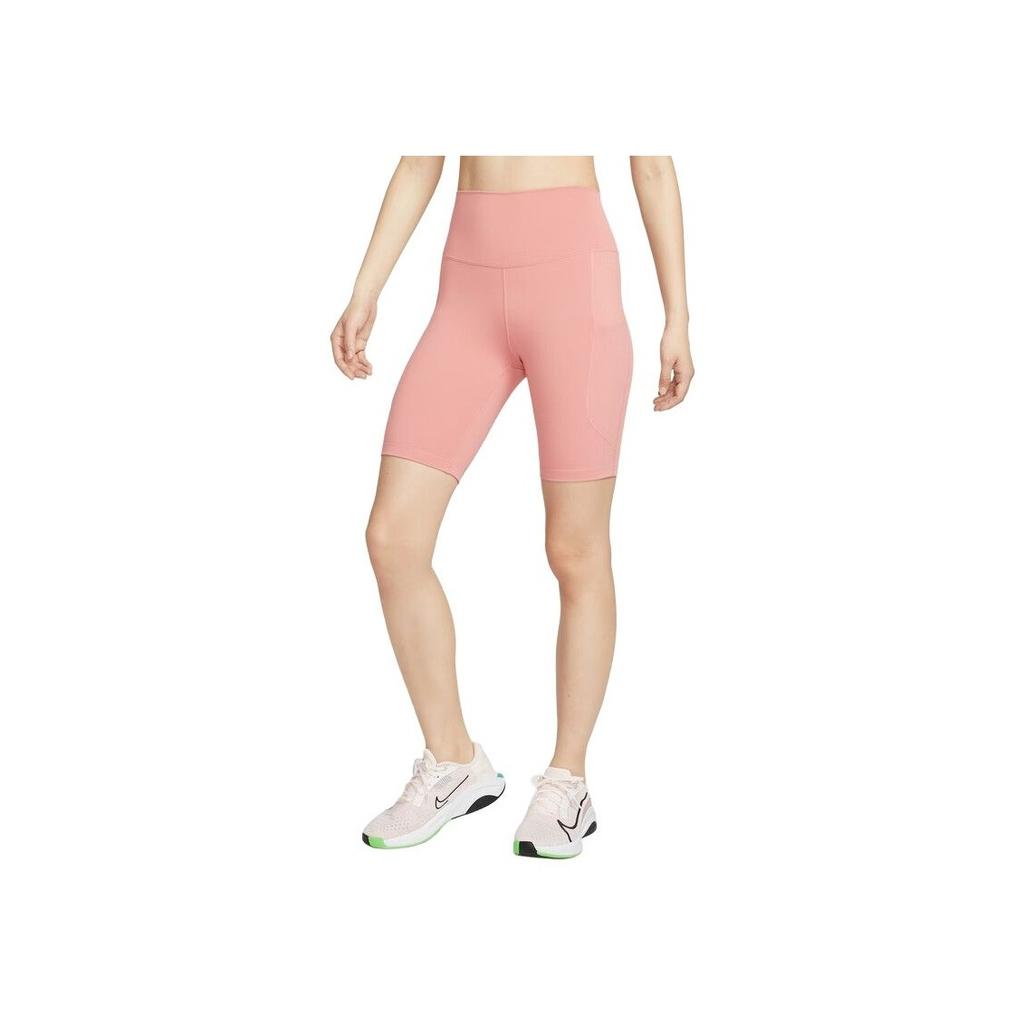Nike Dri-Fit One Comfortable Quick-Dry High-Waisted Knitted Cycling Pants Women Bottoms FZ6759-685