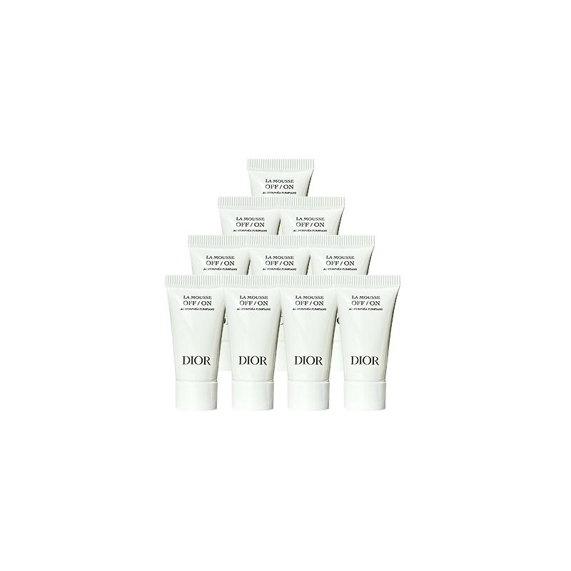 DIOR water lily cleansing sample size Water Lily Cleansing 5ML*10 without mirror
