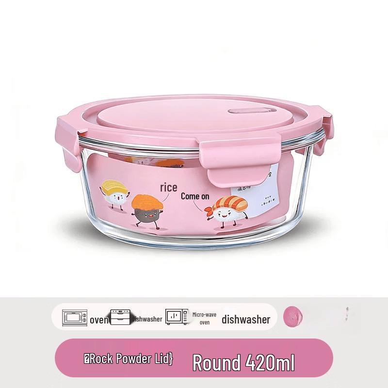 Ru Han Glass Lunch Box Set with Lids