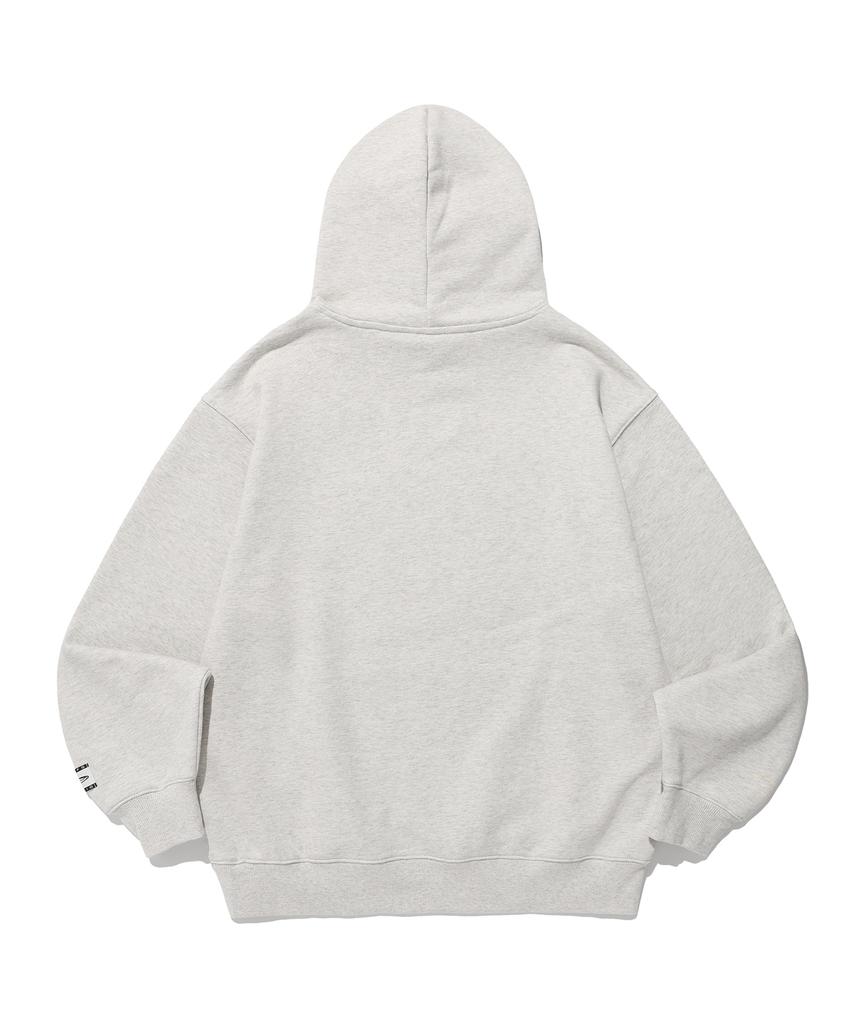 Applique Startail Hoodie_Oatmeal