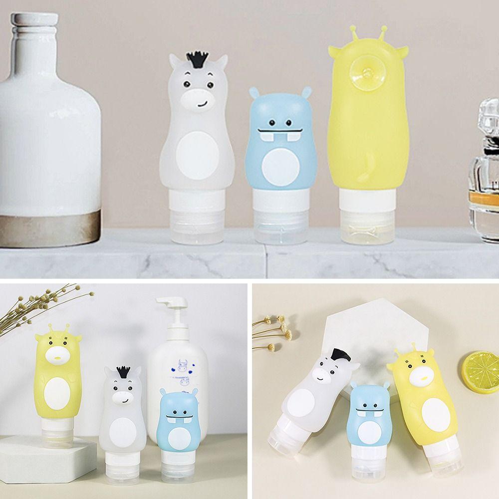 

Портативные пустые бутылки для мытья рук с шампунем, контейнер для сжатия, силиконовая бутылка, трубка для разлива