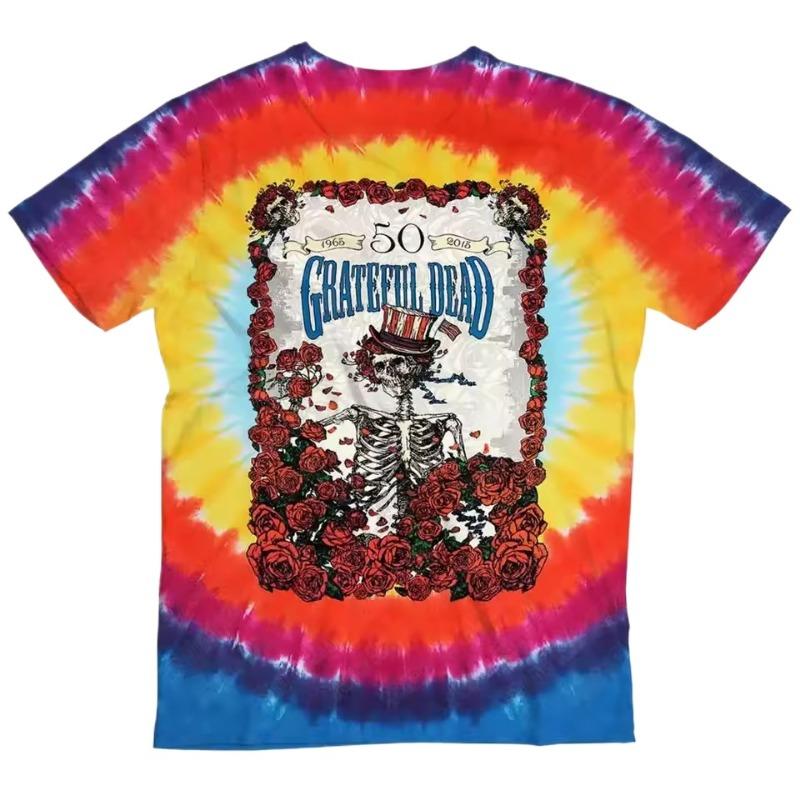 Herrenmode Cool 3D-bedruckte Rundhals Lockerer Stil Bewegung Lässige T-Shirts Harajuku T-Shirt Streetwear Sommer Tops