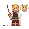 Serie creativa Blocchi assemblati Mini giocattoli d'azione Bambola assemblata MOC Regali di Natale per bambini