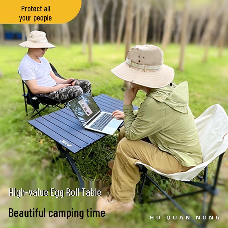 Portable Outdoor Roll-Up Camping Table