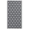 VidaXL Tapis d'extérieur Noir 190x290 cm PP