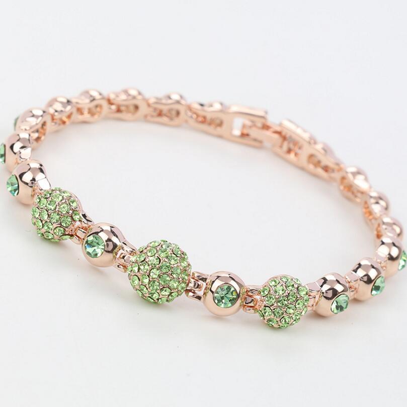 

Модный браслет, свадебный женский браслет с сердечком из кристаллов для женщин, роскошный темпераментный серебряный -цвет, изящные ювелирные изделия, подарок