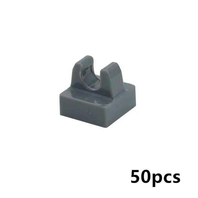 Kompatibel 63868 92280 60478 18649 MOC Teil Bauplatte Speziell 1x2 mit Griffen Dünner Stein Clip DIY Baustein Kinderspielzeug