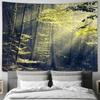Forest Tapestry Nature Wall Hanging Woodland Decor Room Aesthetic Vintage Landscape Pictures Wall Art Home Decor Bedroom Living