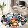 Scimmia D Carina. Tappeto Luffy dal manga giapponese ONE PIECE è morbido, per la casa, la camera da letto, decorazione zerbino, e tappeto antiscivolo E9