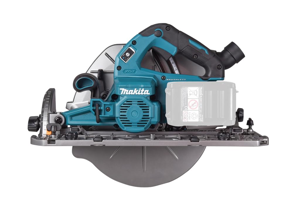 Makita 260 mm wiederaufladbare Kreissäge, 40 Vmax, separat erhältlich, HS011GZ, blauer Akku/Ladegerät