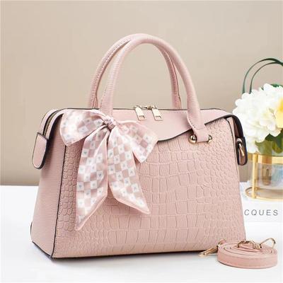 Fashion Light Luxury Handbag Women's Shoulder Bag High Quality Retro Crossbody Bags Crocodile Pattern Versatile Women Handbags