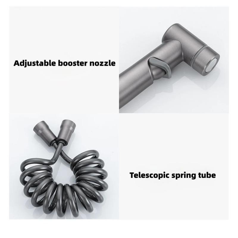 Bidet Toalett Sprayer Dusj Wc Bad Dusj Håndholdt Bidet Sprøytesett Toalettkran