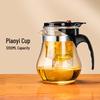 Yuzhou Explosion-Proof Glass Tea Maker with Detachable Handle